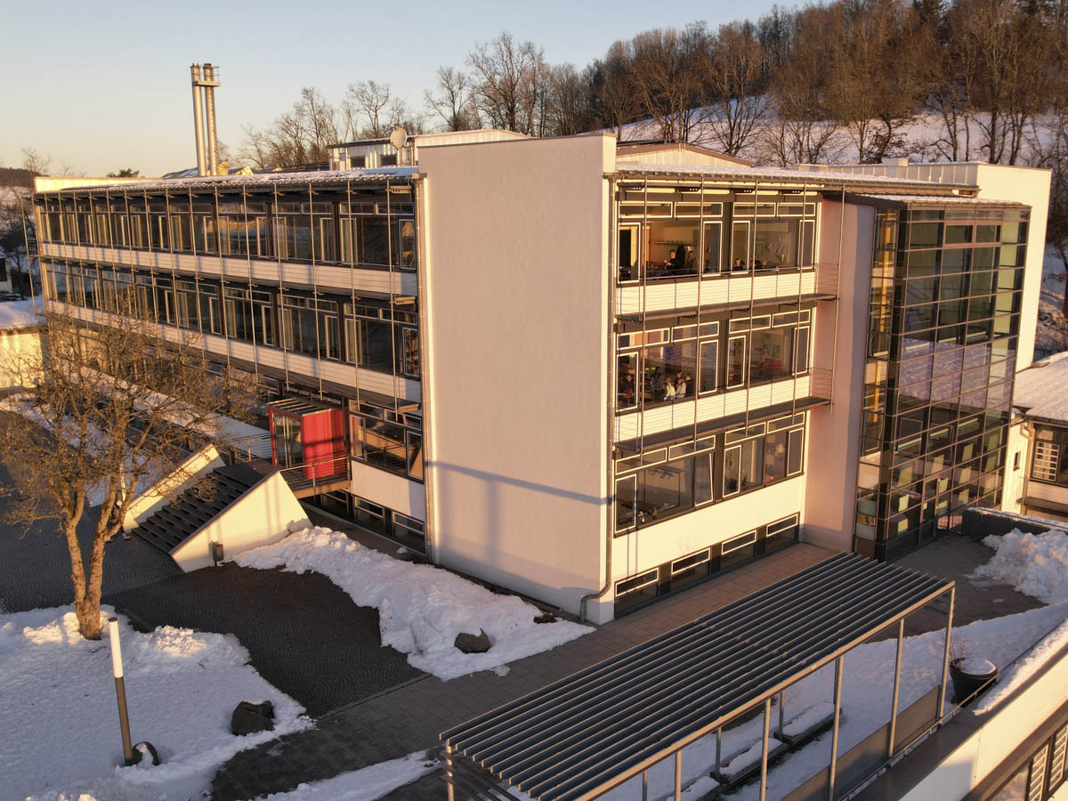 Immobilienfoto einer Schule